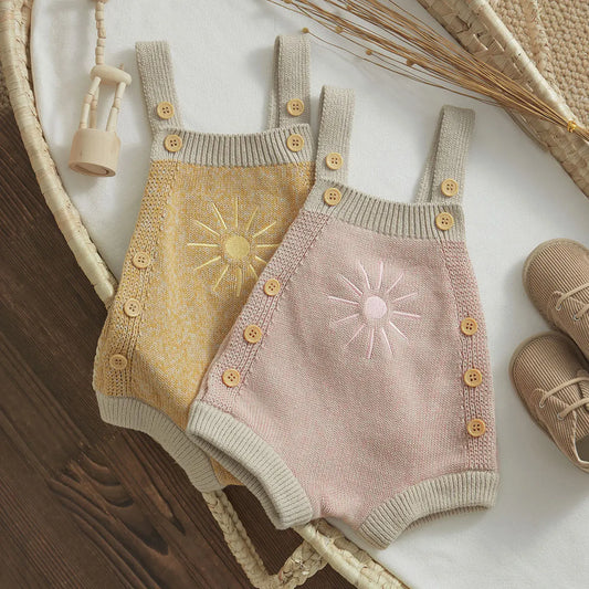 Sunrise Knitted Romper