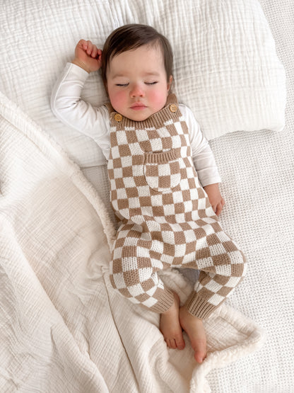 Checkerboard Romper