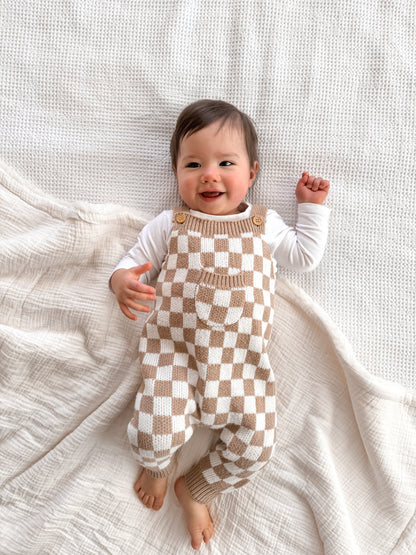 Checkerboard Romper