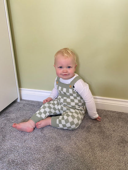 Checkerboard Romper