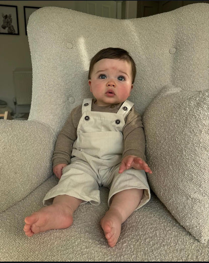 The Teddy Cord Dungarees