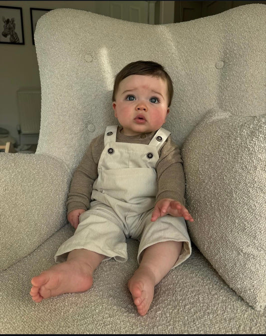The Teddy Cord Dungarees