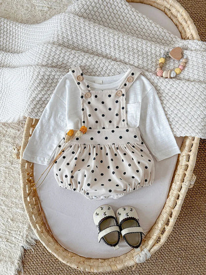 The Freya Dot Romper