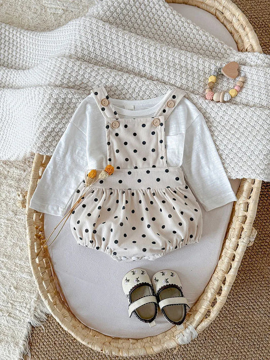 The Freya Dot Romper