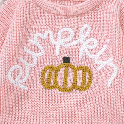 Pumpkin Knit Jumper