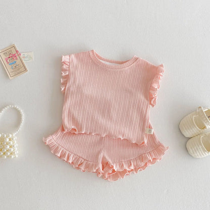 Pastel Ruffle Set