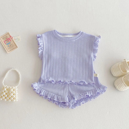 Pastel Ruffle Set