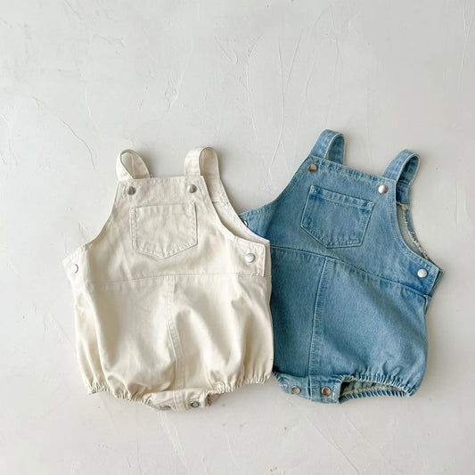 Denim Rompers