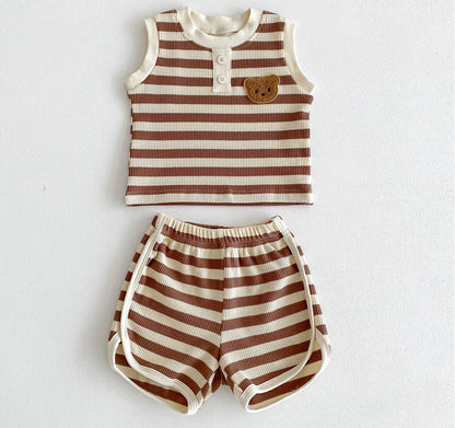 Little Bear Striped set
