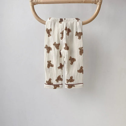 Bear Printed Pyjama