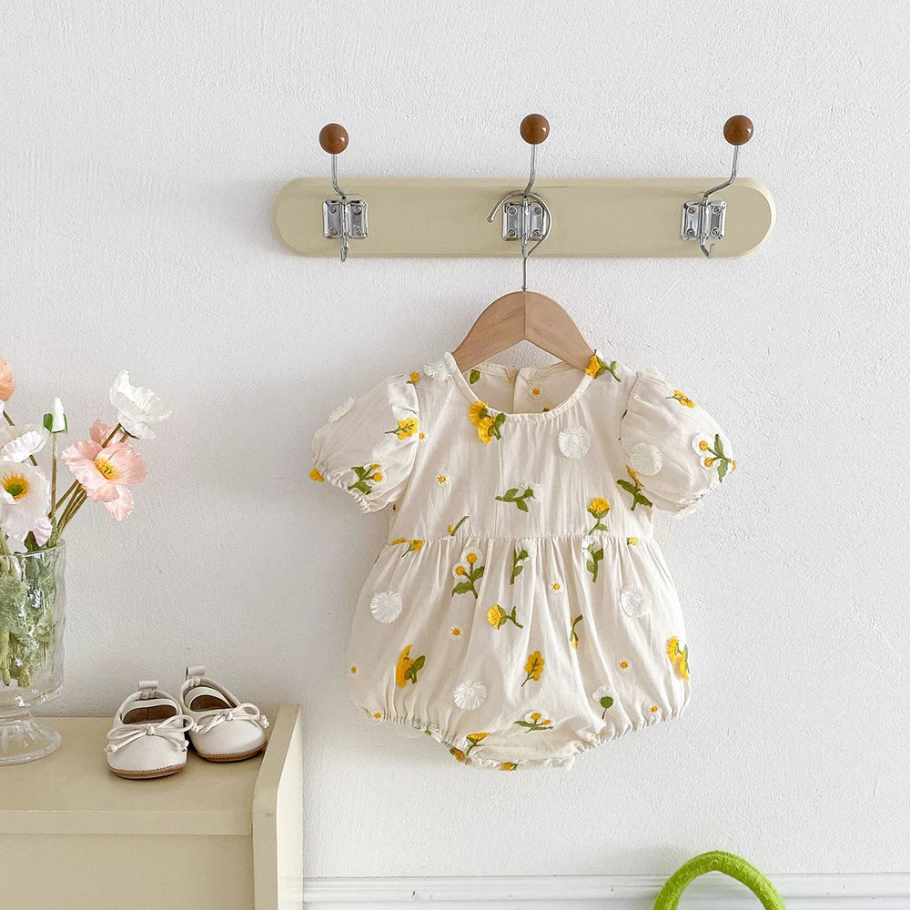 Wildflower Puff Romper