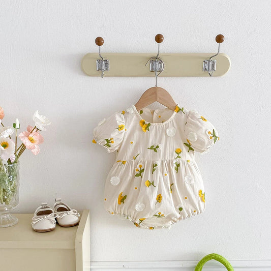 Wildflower Puff Romper