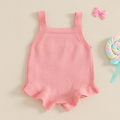 Flared Bow Romper