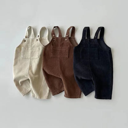 The Teddy Cord Dungarees