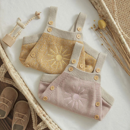 Sunrise Knitted Romper