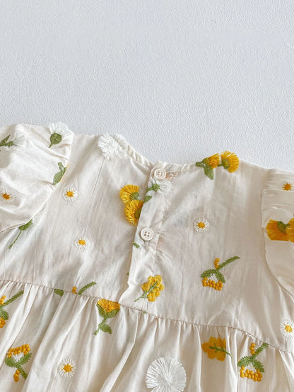 Wildflower Puff Romper