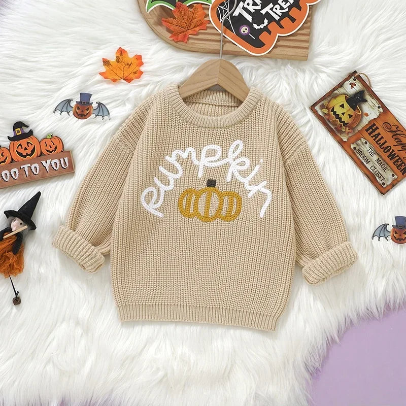Pumpkin Knit Jumper