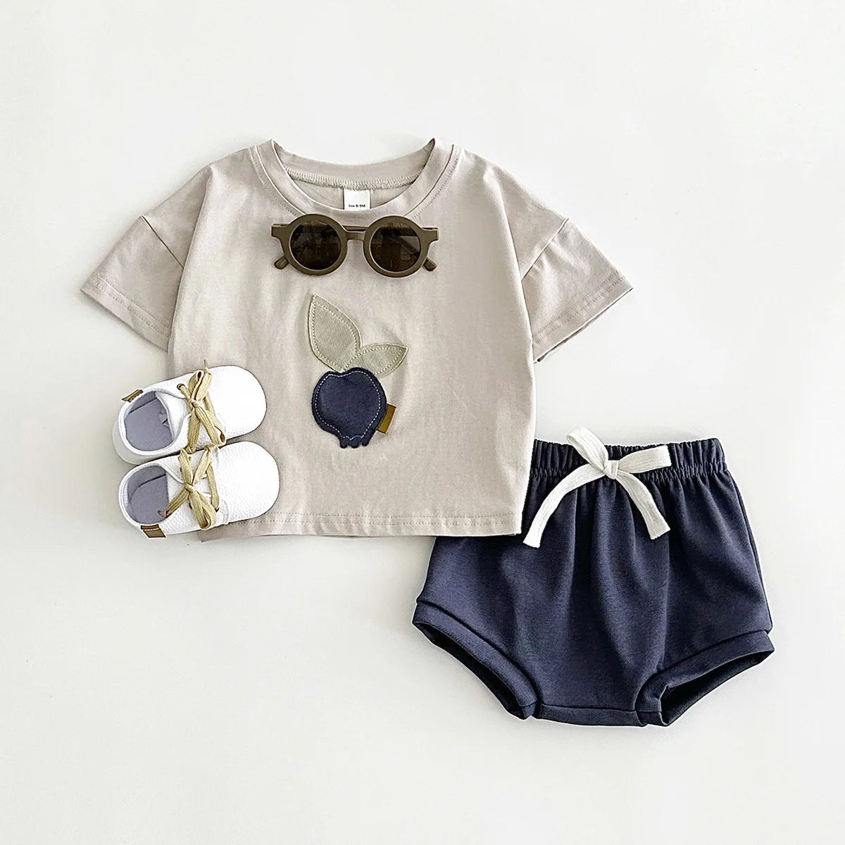The Little Orchard Set – 2-Piece Summer Fruit Outfit