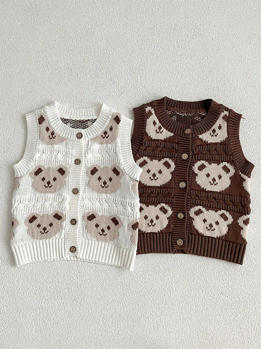 Bear Hug Knit Vest
