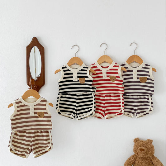 Little Bear Striped set