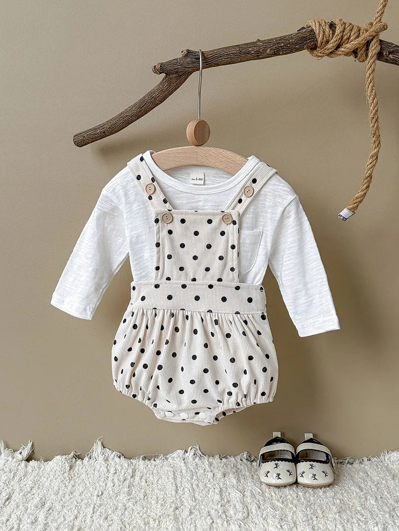 The Freya Dot Romper
