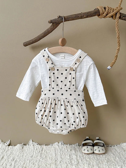 The Freya Dot Romper