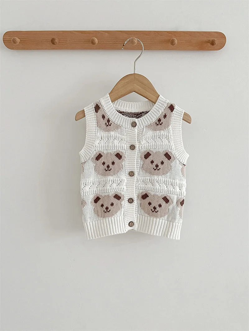 Bear Hug Knit Vest