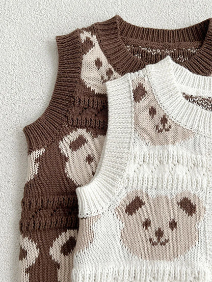 Bear Hug Knit Vest