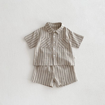 Linen Striped set