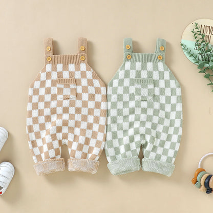 Checkerboard Romper