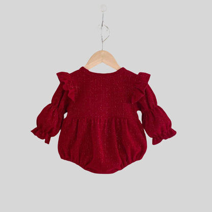 Festive Bow Romper