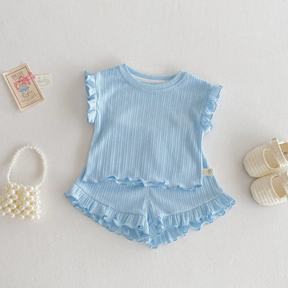 Pastel Ruffle Set