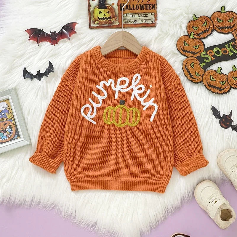 Pumpkin Knit Jumper
