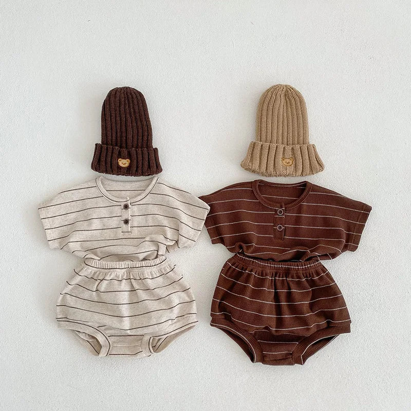 Striped Bloomer Set