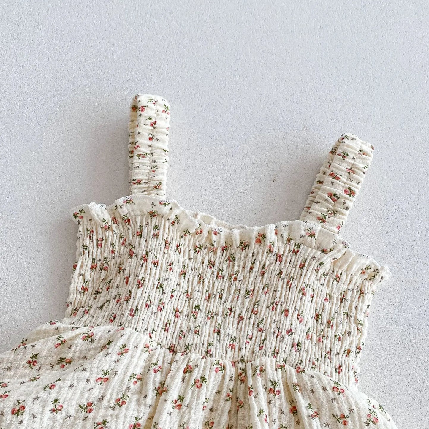 Summer Bloom Skirted Romper Set
