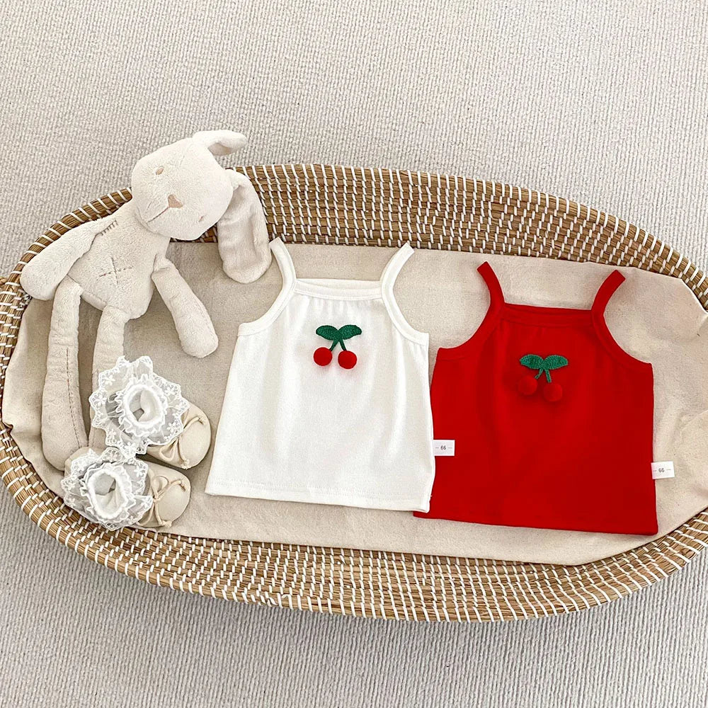 Cherry Sweet Summer Tops & Ruffle Shorts (Sold Separately)