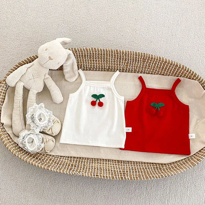 Cherry Sweet Summer Tops & Ruffle Shorts (Sold Separately)