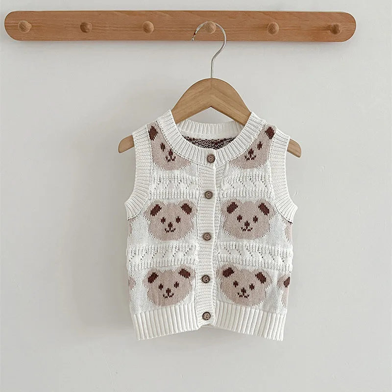 Bear Hug Knit Vest
