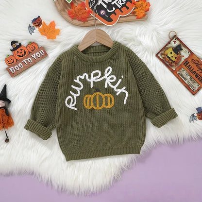Pumpkin Knit Jumper