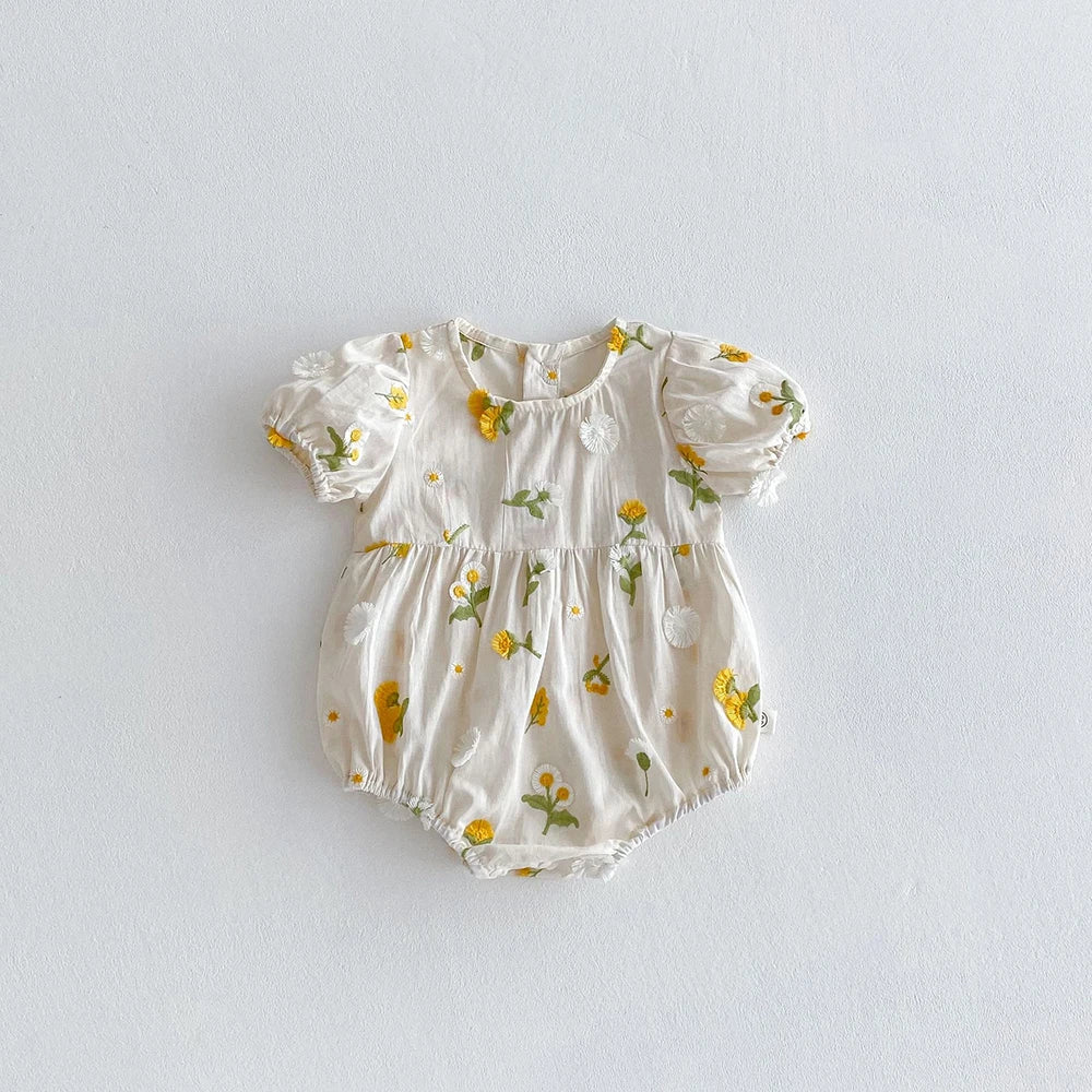 Wildflower Puff Romper