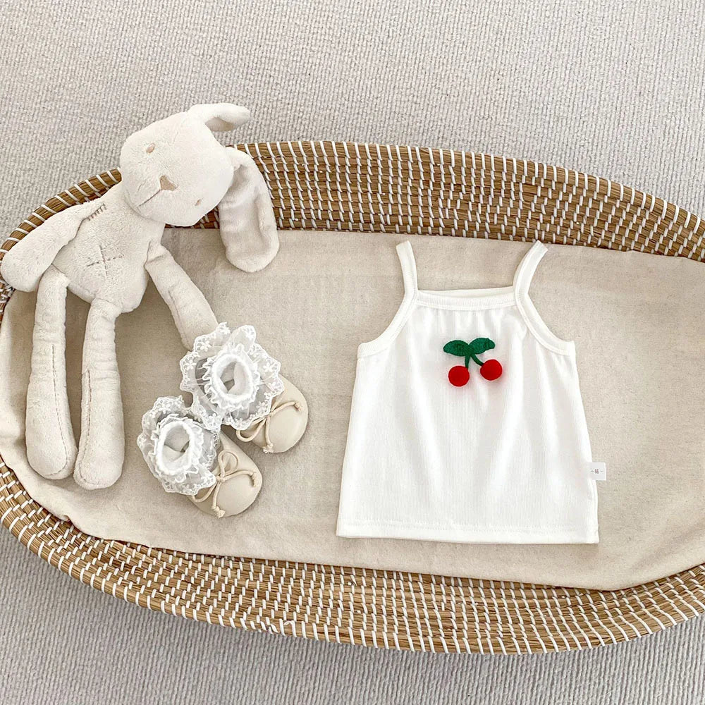Cherry Sweet Summer Tops & Ruffle Shorts (Sold Separately)