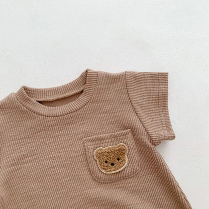 Teddy Pocket Romper