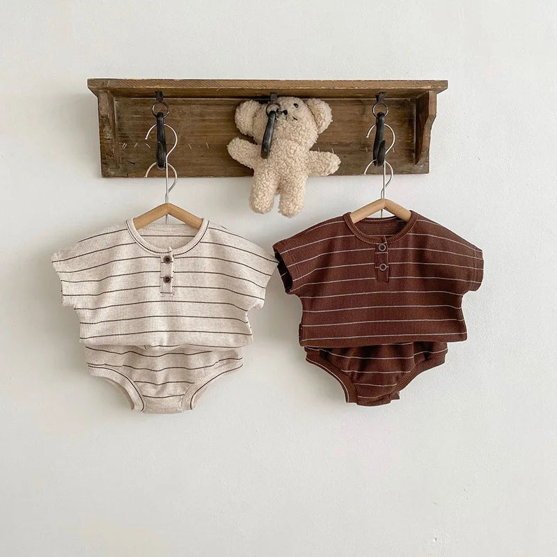 Striped Bloomer Set