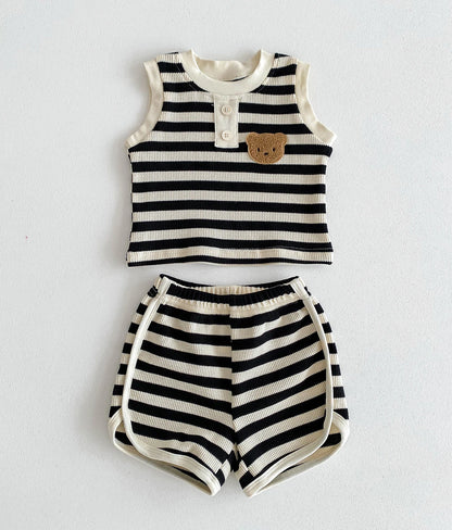 Little Bear Striped set