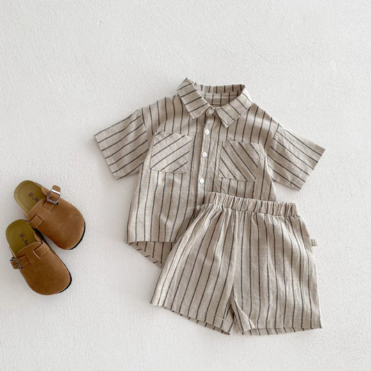 Linen Striped set