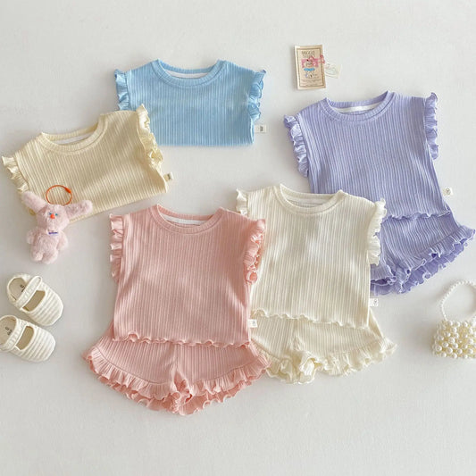 Pastel Ruffle Set