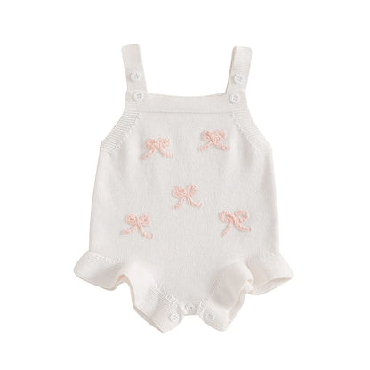 Flared Bow Romper