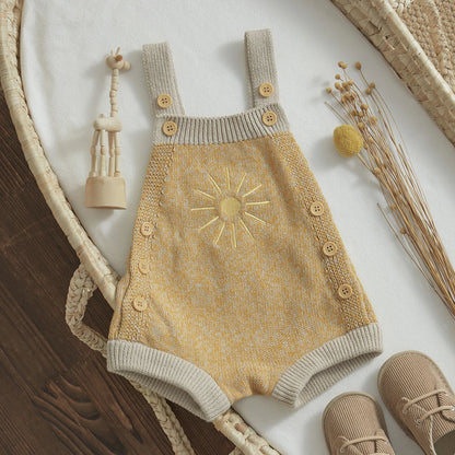 Sunrise Knitted Romper