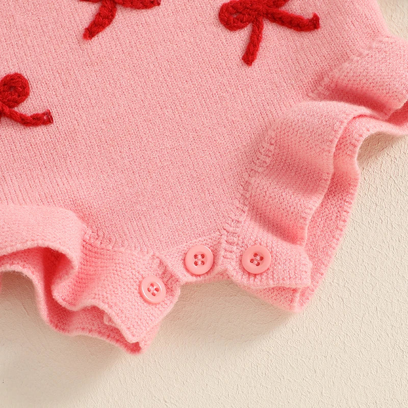 Flared Bow Romper