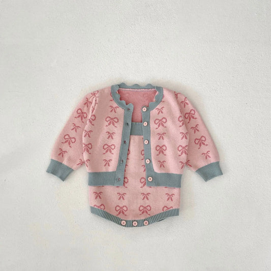 Rosie Bow Knit Set